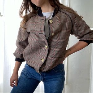 3.1 Phillip Lim Plaid Bomber